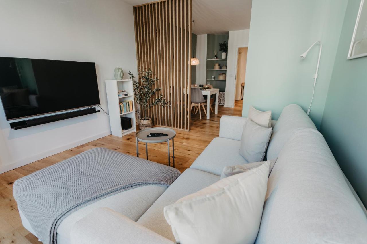 Traber Apartments Im Herzen Leipzigs Balkon Parkplatz Εξωτερικό φωτογραφία