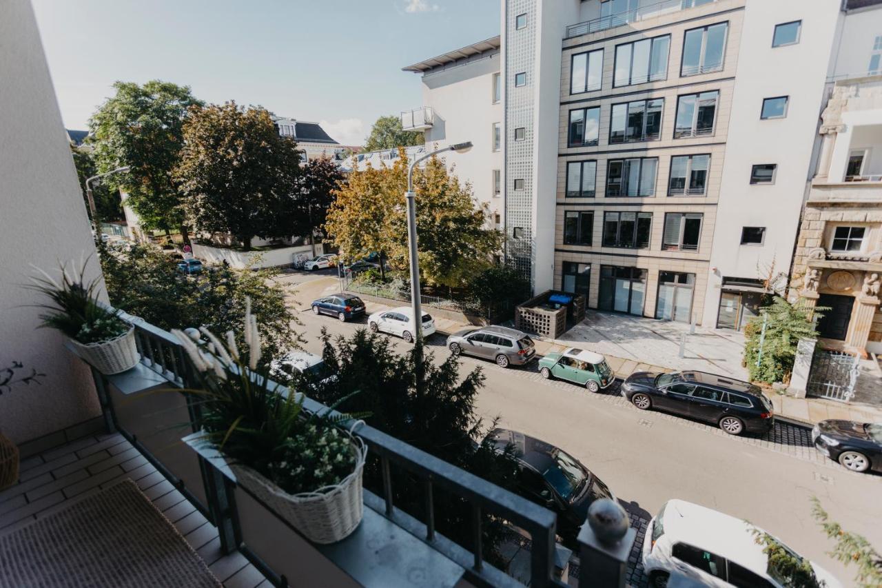 Traber Apartments Im Herzen Leipzigs Balkon Parkplatz Εξωτερικό φωτογραφία